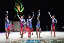 Azerbaijani rhythmic gymnasts advance to FIG World Cup Final in Baku