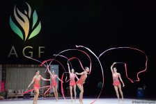 Azerbaijani rhythmic gymnasts advance to FIG World Cup Final in Baku