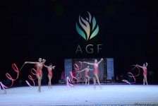 Azerbaijani rhythmic gymnasts advance to FIG World Cup Final in Baku