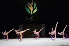 Azerbaijani rhythmic gymnasts advance to FIG World Cup Final in Baku