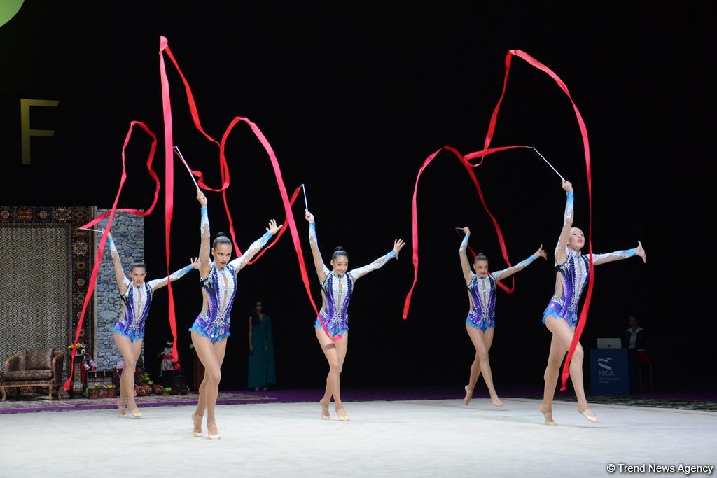 Azerbaijani rhythmic gymnasts advance to FIG World Cup Final in Baku