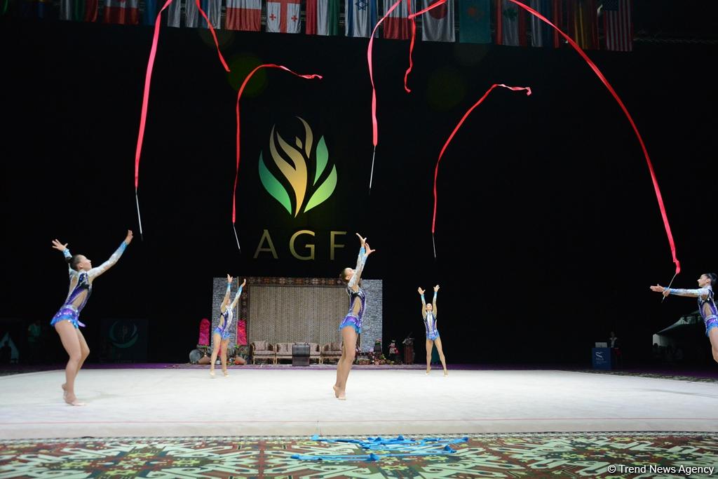 Azerbaijani rhythmic gymnasts advance to FIG World Cup Final in Baku