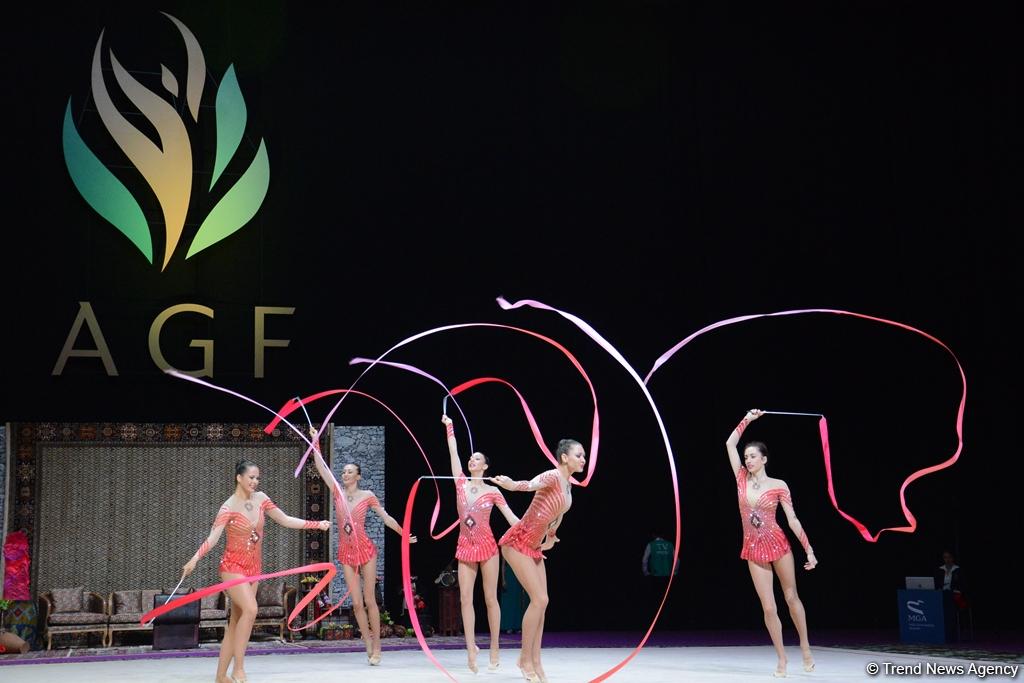 Azerbaijani rhythmic gymnasts advance to FIG World Cup Final in Baku
