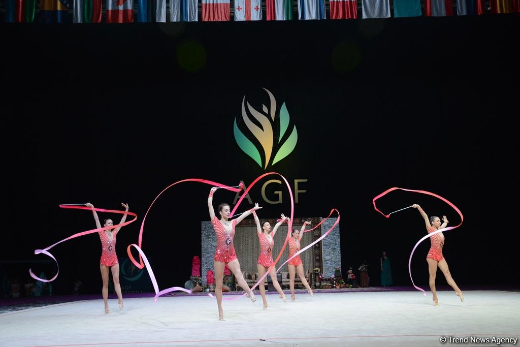 Azerbaijani rhythmic gymnasts advance to FIG World Cup Final in Baku