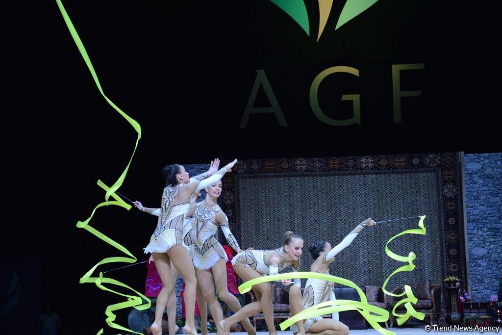 Azerbaijani rhythmic gymnasts advance to FIG World Cup Final in Baku