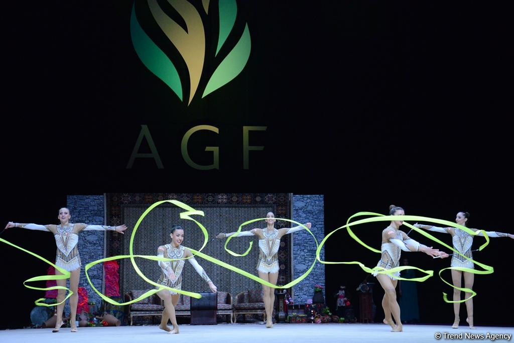 Azerbaijani rhythmic gymnasts advance to FIG World Cup Final in Baku