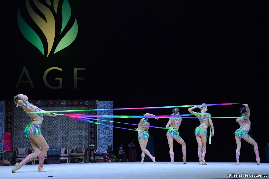 Azerbaijani rhythmic gymnasts advance to FIG World Cup Final in Baku