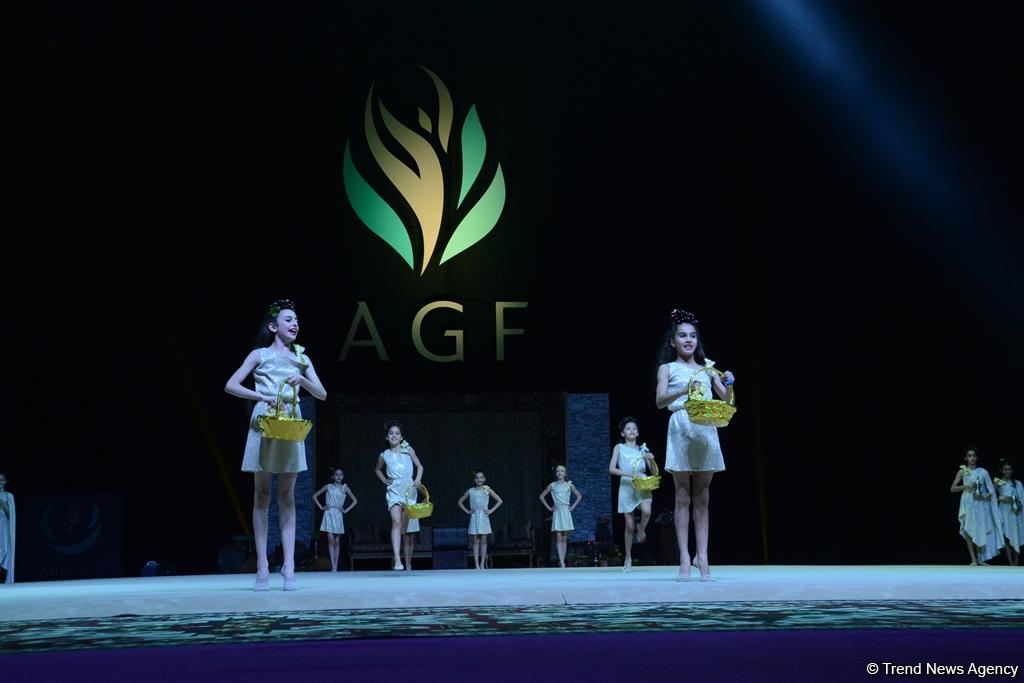 Baku hosts opening ceremony for FIG World Cup Final in Rhythmic Gymnastics (PHOTO)