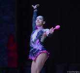 Day 2 of Rhythmic Gymnastics World Cup Final in photos