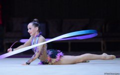 Russian gymnast wins gold medal at FIG World Cup Final in Baku (PHOTO)