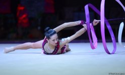 Russian gymnast wins gold medal at FIG World Cup Final in Baku (PHOTO)