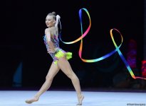 Russian gymnast wins gold medal at FIG World Cup Final in Baku (PHOTO)