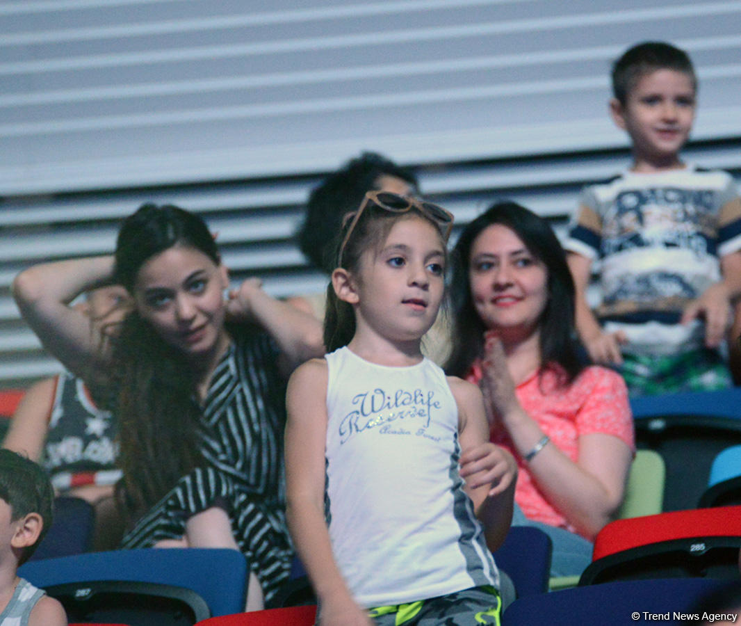 Day 2 of Rhythmic Gymnastics World Cup Final in photos