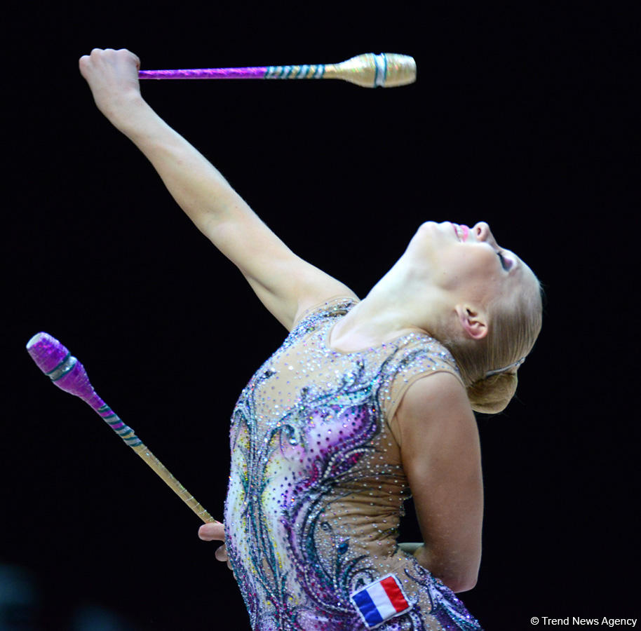 Russian gymnast wins gold medal at FIG World Cup Final in Baku (PHOTO)