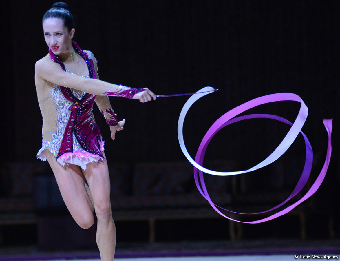 Russian gymnast wins gold medal at FIG World Cup Final in Baku (PHOTO)