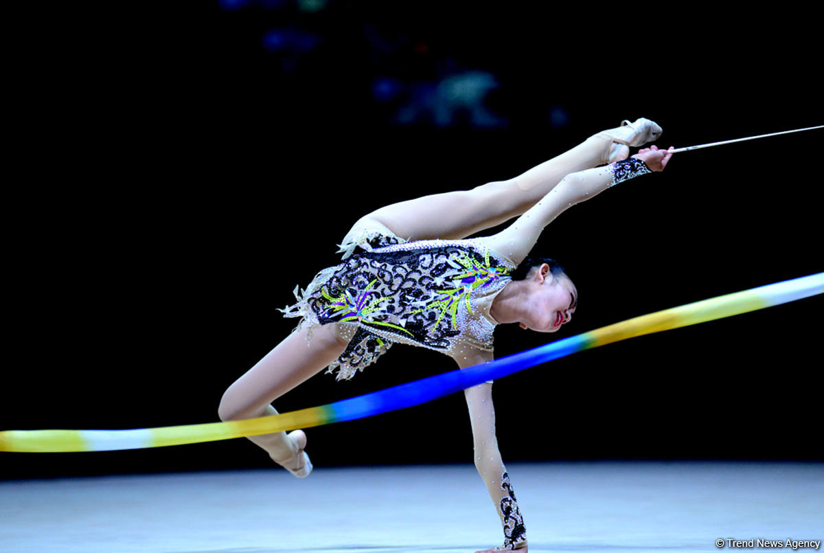 Russian gymnast wins gold medal at FIG World Cup Final in Baku (PHOTO)