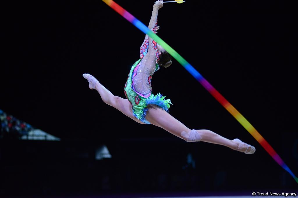 Day 2 of FIG World Cup Final in Rhythmic Gymnastics kicks off in Baku (PHOTO)