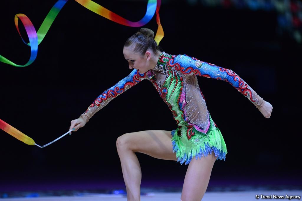 Day 2 of FIG World Cup Final in Rhythmic Gymnastics kicks off in Baku (PHOTO)