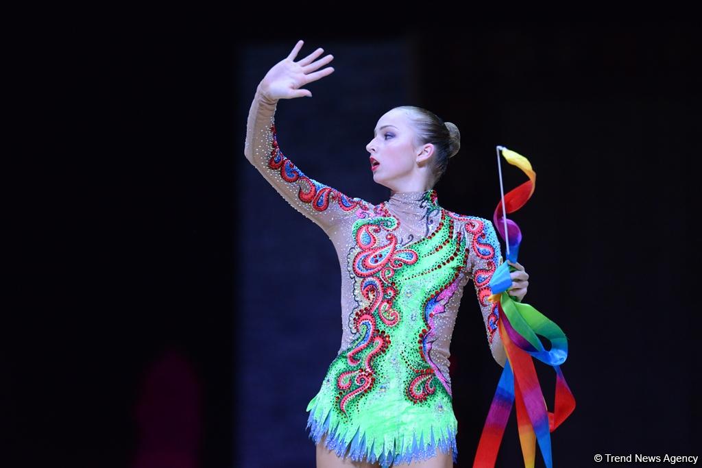 Day 2 of FIG World Cup Final in Rhythmic Gymnastics kicks off in Baku (PHOTO)