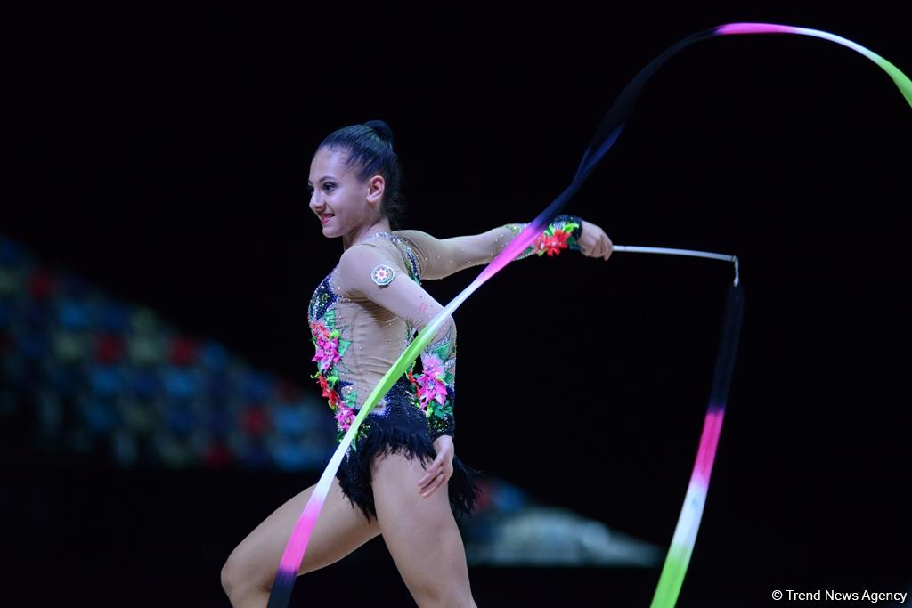 Day 2 of FIG World Cup Final in Rhythmic Gymnastics kicks off in Baku (PHOTO)
