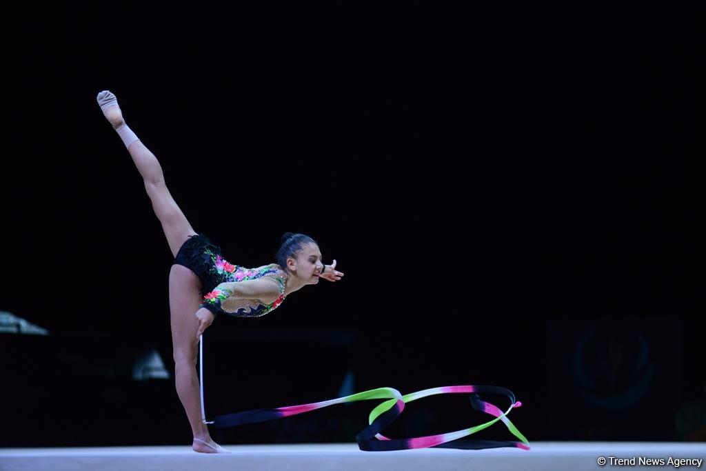 Day 2 of FIG World Cup Final in Rhythmic Gymnastics kicks off in Baku (PHOTO)