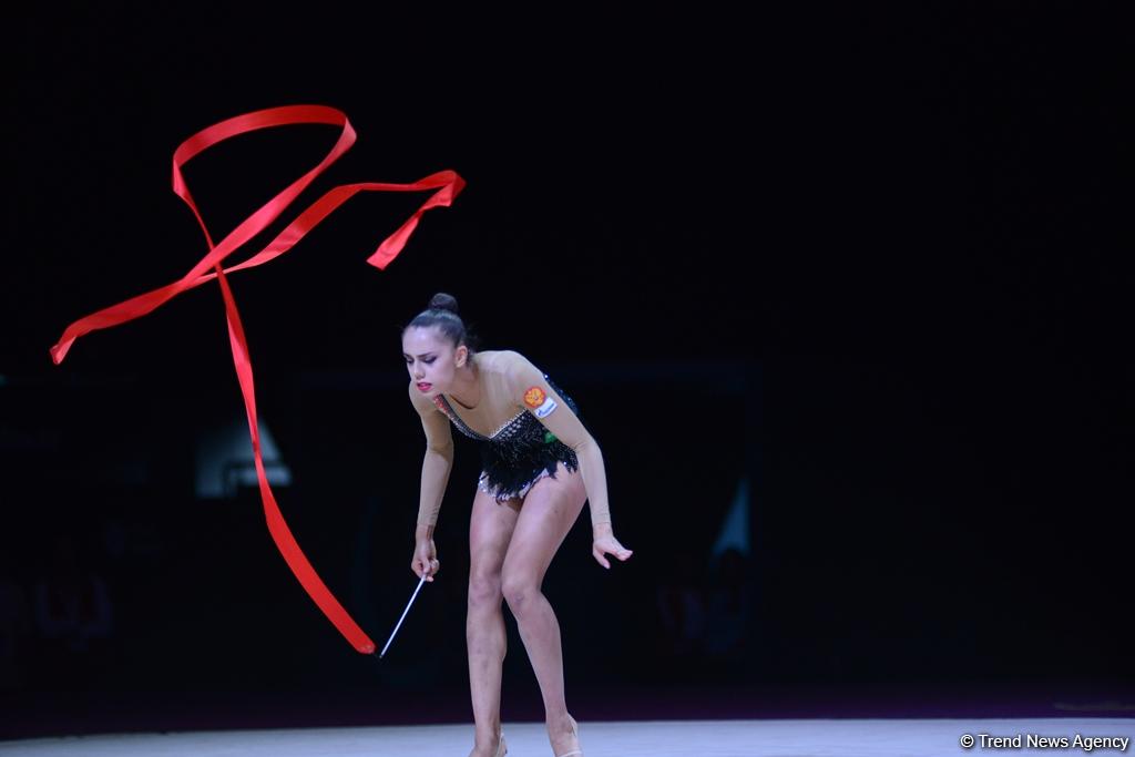 Day 2 of FIG World Cup Final in Rhythmic Gymnastics kicks off in Baku (PHOTO)