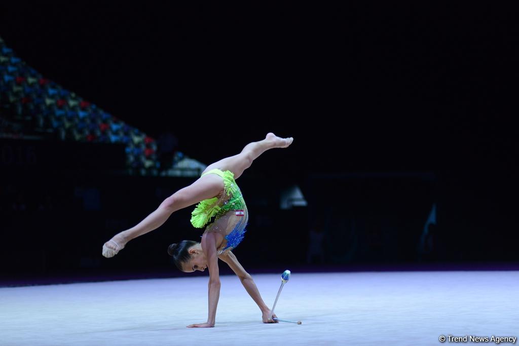 Day 2 of FIG World Cup Final in Rhythmic Gymnastics kicks off in Baku (PHOTO)