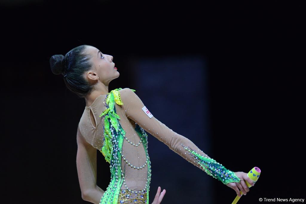 Day 2 of FIG World Cup Final in Rhythmic Gymnastics kicks off in Baku (PHOTO)