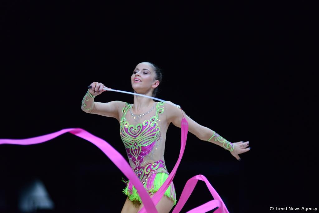 Day 2 of FIG World Cup Final in Rhythmic Gymnastics kicks off in Baku (PHOTO)