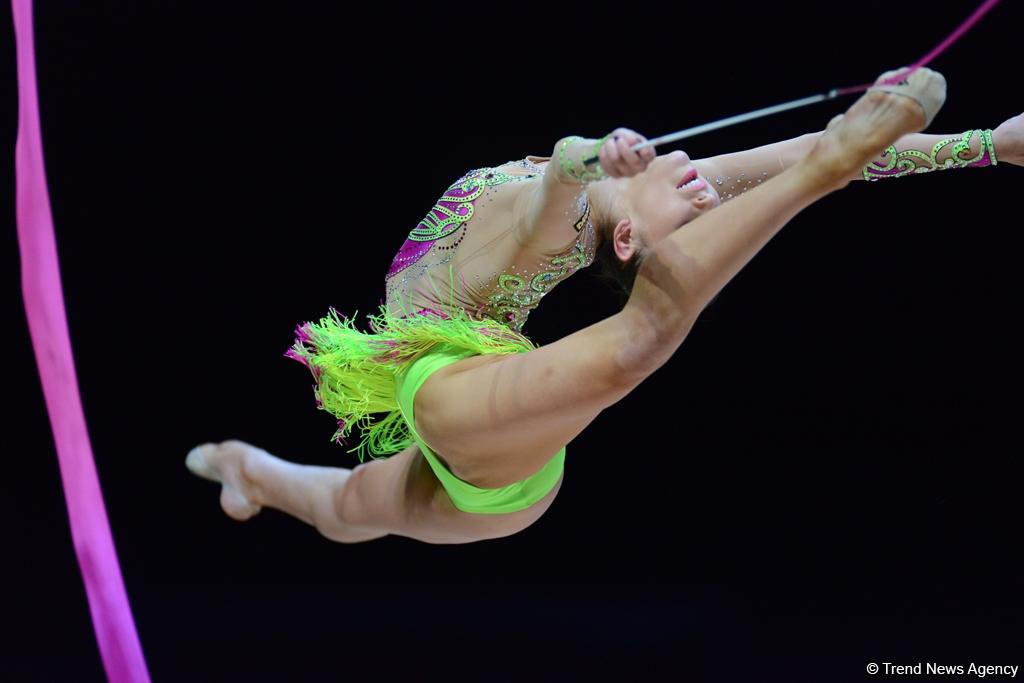 Day 2 of FIG World Cup Final in Rhythmic Gymnastics kicks off in Baku (PHOTO)