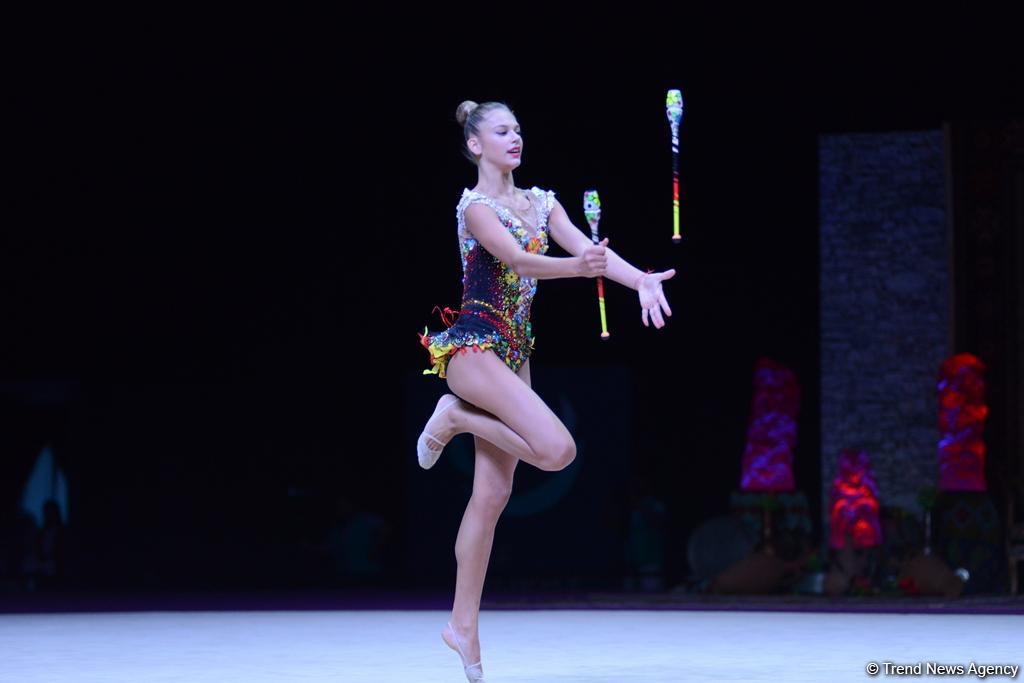 Day 2 of FIG World Cup Final in Rhythmic Gymnastics kicks off in Baku (PHOTO)