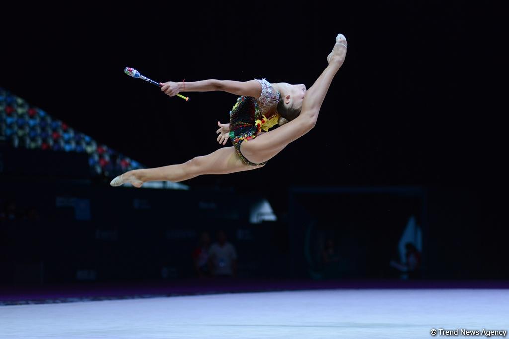 Day 2 of FIG World Cup Final in Rhythmic Gymnastics kicks off in Baku (PHOTO)