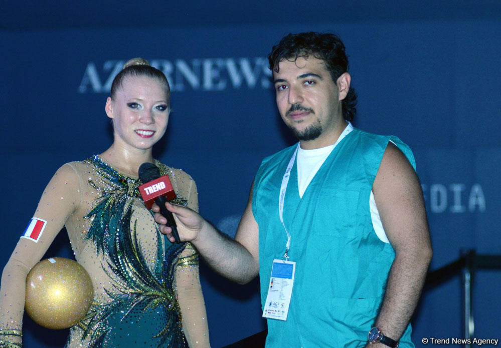 French athlete: National Gymnastics Arena in Baku – a lucky place