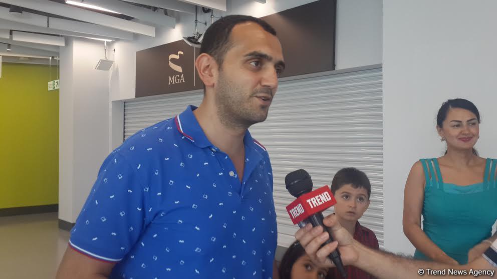 Fan: Great pleasure to watch FIG World Cup Final in Rhythmic Gymnastics in Baku (PHOTO)