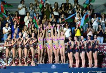 FIG World Cup in Baku: Winners in group exercises awarded (PHOTO)