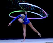 Beauty and grace: performances with ribbon at FIG World Cup in Baku (PHOTOS)