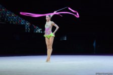 Beauty and grace: performances with ribbon at FIG World Cup in Baku (PHOTOS)