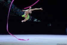 Beauty and grace: performances with ribbon at FIG World Cup in Baku (PHOTOS)