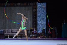 Beauty and grace: performances with ribbon at FIG World Cup in Baku (PHOTOS)