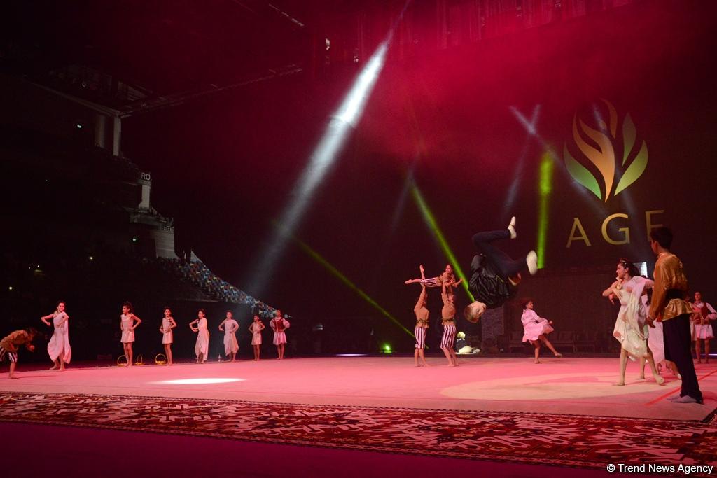 Baku hosts Gala & closing ceremony of FIG World Cup Final in Rhythmic Gymnastics