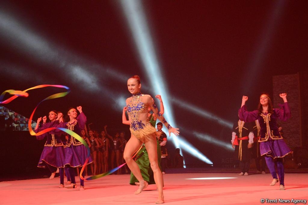 Baku hosts Gala & closing ceremony of FIG World Cup Final in Rhythmic Gymnastics
