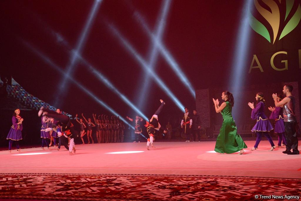 Baku hosts Gala & closing ceremony of FIG World Cup Final in Rhythmic Gymnastics