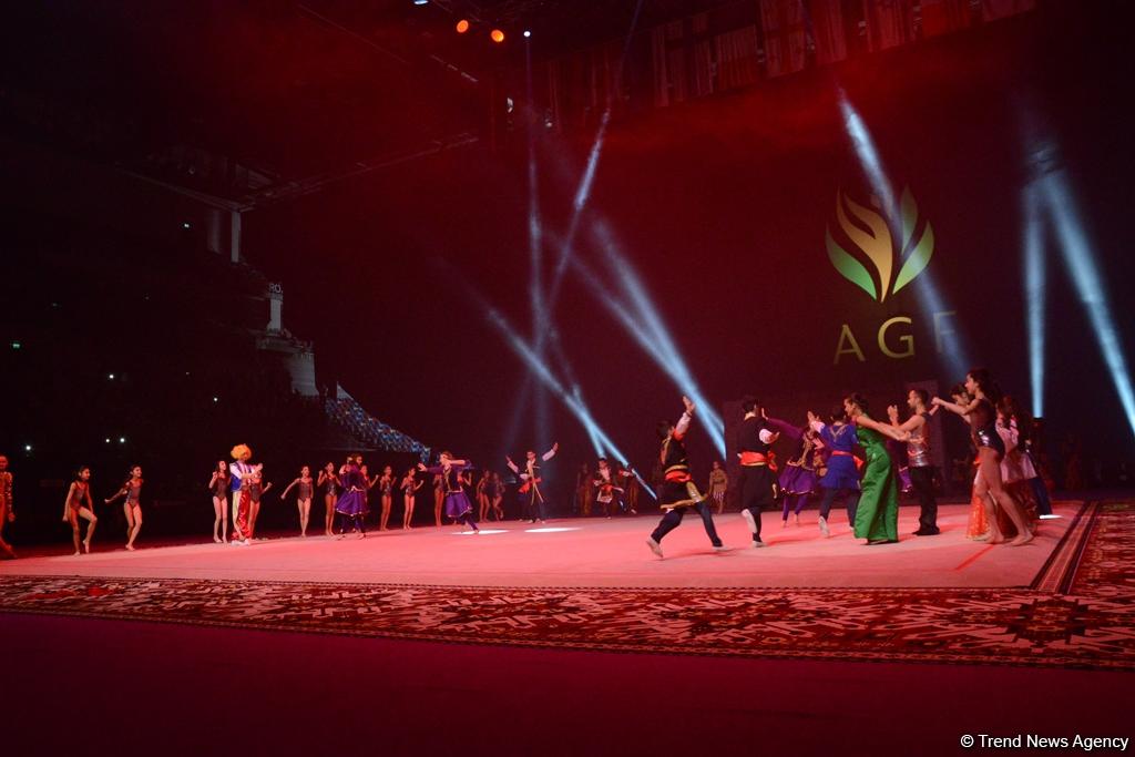 Baku hosts Gala & closing ceremony of FIG World Cup Final in Rhythmic Gymnastics