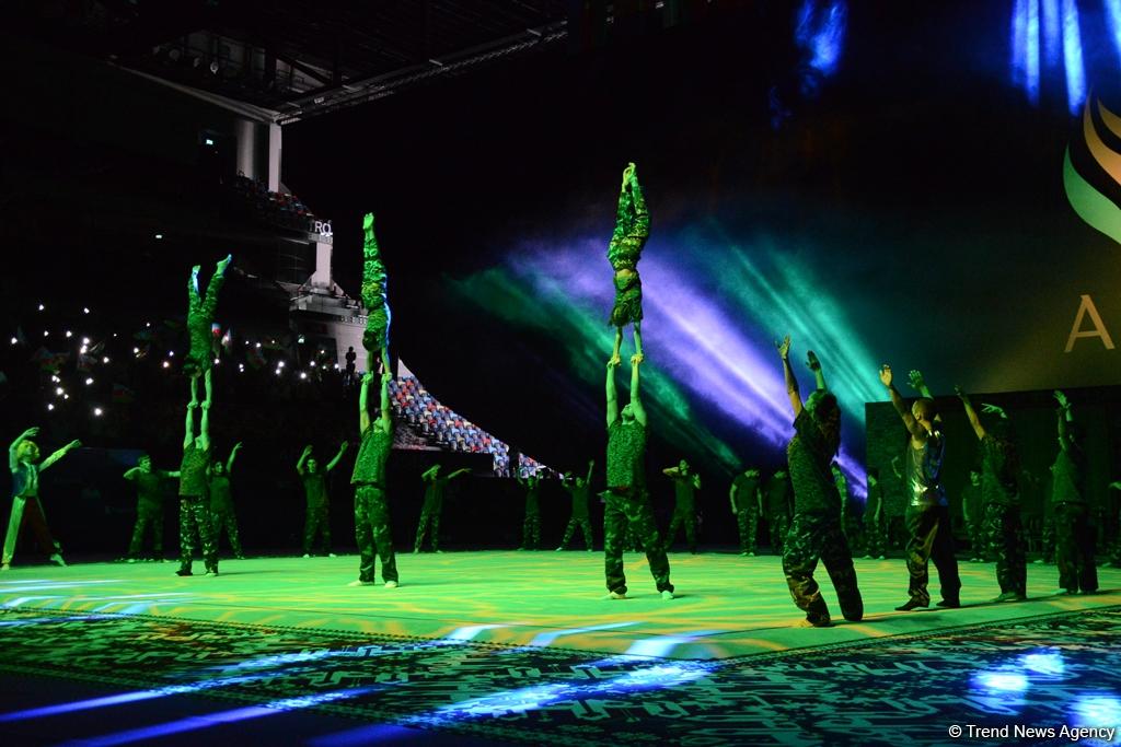 Baku hosts Gala & closing ceremony of FIG World Cup Final in Rhythmic Gymnastics