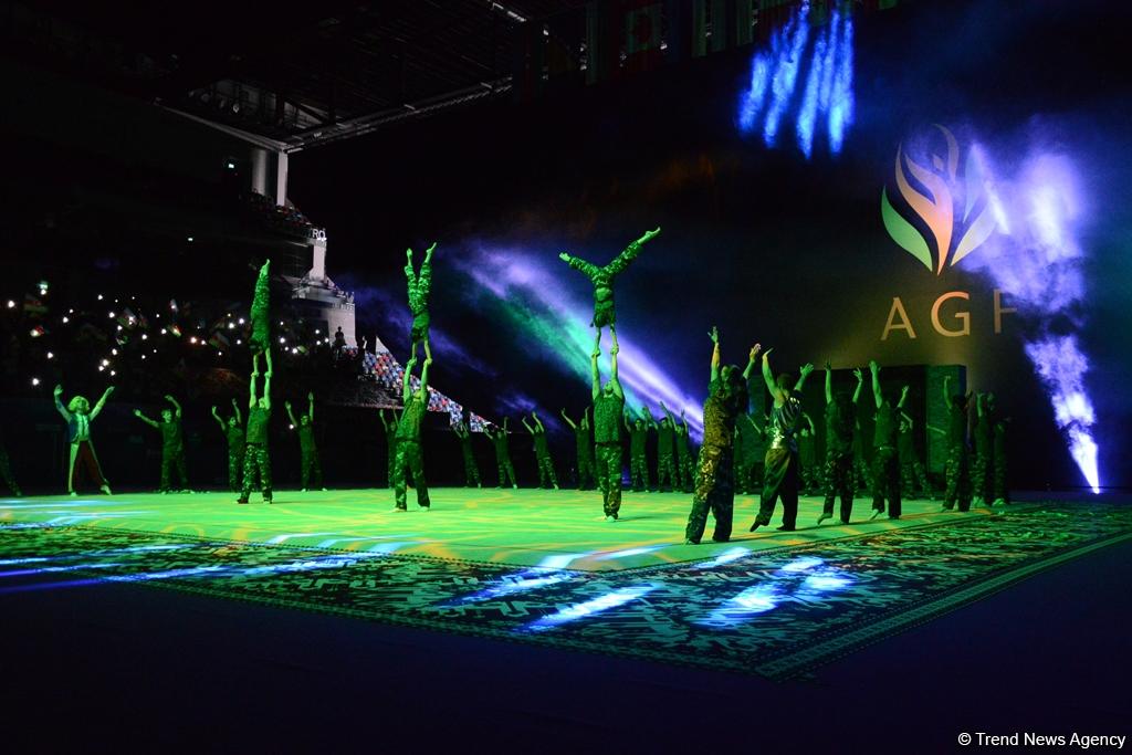 Baku hosts Gala & closing ceremony of FIG World Cup Final in Rhythmic Gymnastics