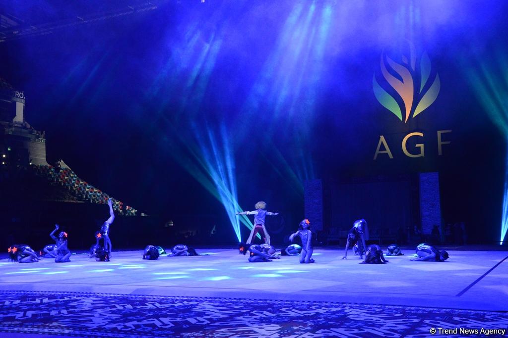 Baku hosts Gala & closing ceremony of FIG World Cup Final in Rhythmic Gymnastics