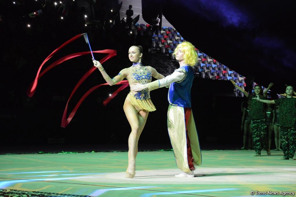 Baku hosts Gala & closing ceremony of FIG World Cup Final in Rhythmic Gymnastics