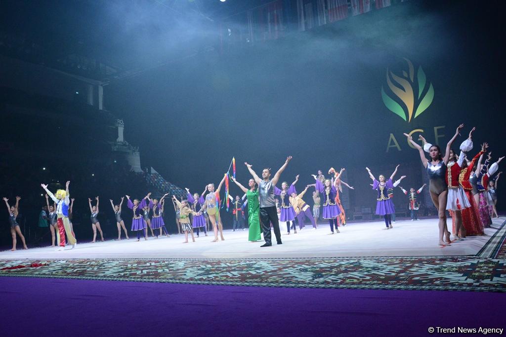 Baku hosts Gala & closing ceremony of FIG World Cup Final in Rhythmic Gymnastics