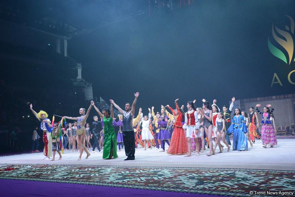 Baku hosts Gala & closing ceremony of FIG World Cup Final in Rhythmic Gymnastics