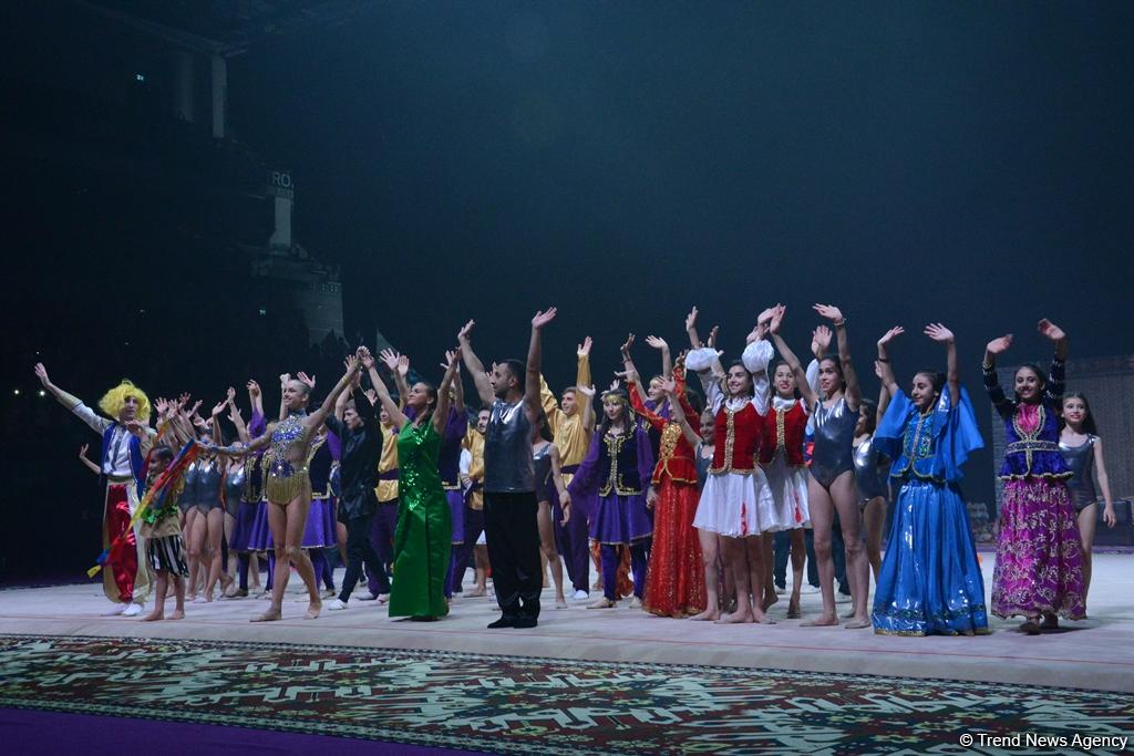 Baku hosts Gala & closing ceremony of FIG World Cup Final in Rhythmic Gymnastics